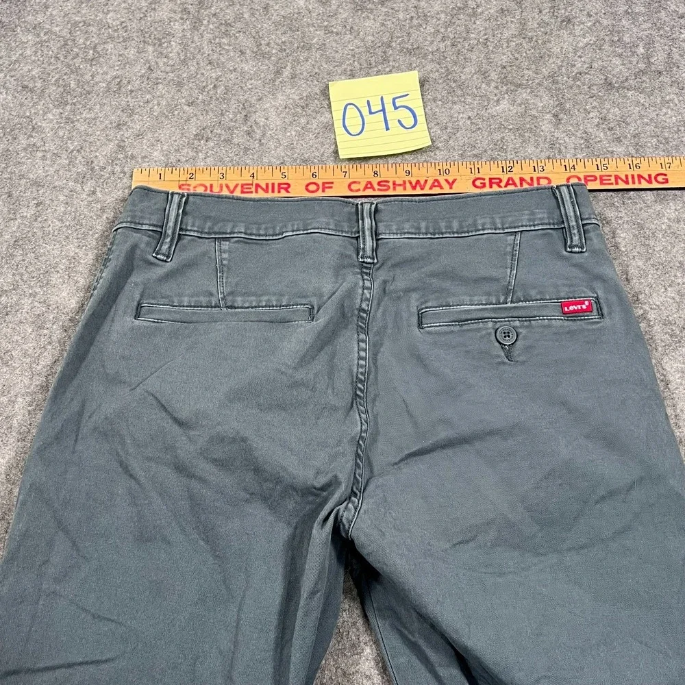 Levi's‎ XX Chino Gray Wash Denim Standard Taper Leg Jeans Men's Size 29x28*